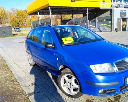 Синій Шкода Фабія, об'ємом двигуна 1.2 л та пробігом 10 тис. км за 2900 $, фото 1 на Automoto.ua