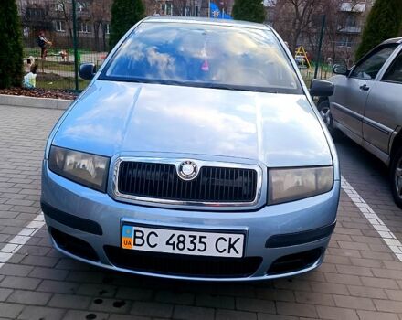 Синий Шкода Фабия, объемом двигателя 12 л и пробегом 222 тыс. км за 4600 $, фото 4 на Automoto.ua