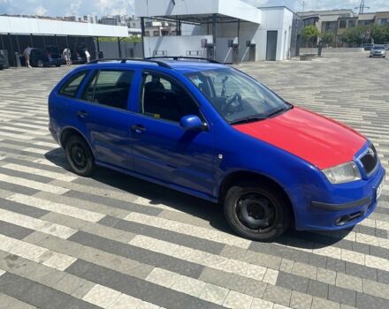 Синий Шкода Фабия, объемом двигателя 1.4 л и пробегом 306 тыс. км за 2800 $, фото 1 на Automoto.ua