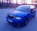 Синий Шкода Фабия, объемом двигателя 1.39 л и пробегом 210 тыс. км за 4300 $, фото 1 на Automoto.ua