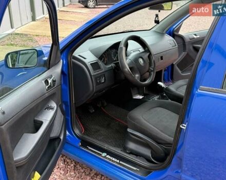 Синій Шкода Фабія, об'ємом двигуна 1.4 л та пробігом 229 тис. км за 2899 $, фото 25 на Automoto.ua