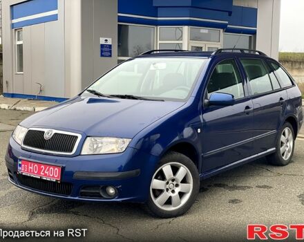 Синій Шкода Фабія, об'ємом двигуна 1.4 л та пробігом 250 тис. км за 4500 $, фото 10 на Automoto.ua