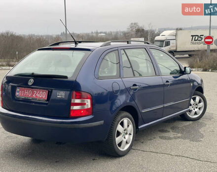 Синий Шкода Фабия, объемом двигателя 1.4 л и пробегом 250 тыс. км за 4500 $, фото 6 на Automoto.ua