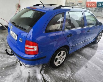 Синий Шкода Фабия, объемом двигателя 1.9 л и пробегом 277 тыс. км за 4800 $, фото 13 на Automoto.ua