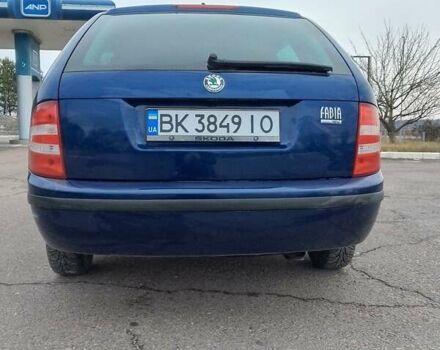 Синий Шкода Фабия, объемом двигателя 1.4 л и пробегом 230 тыс. км за 4250 $, фото 8 на Automoto.ua