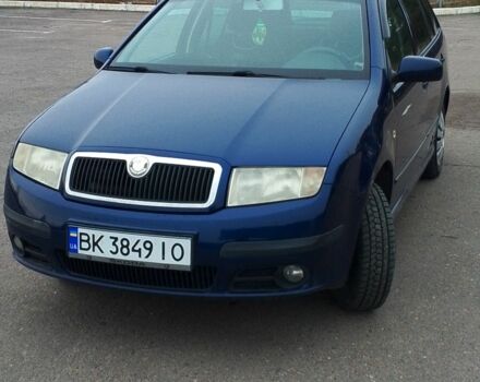 Синий Шкода Фабия, объемом двигателя 1.4 л и пробегом 230 тыс. км за 4250 $, фото 21 на Automoto.ua