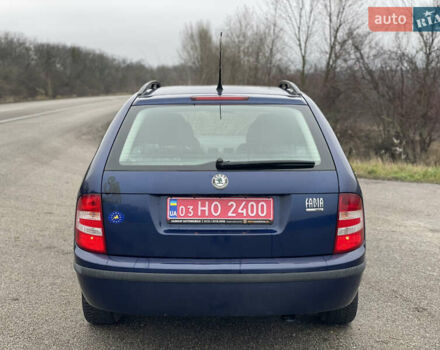 Синий Шкода Фабия, объемом двигателя 1.4 л и пробегом 250 тыс. км за 4500 $, фото 20 на Automoto.ua