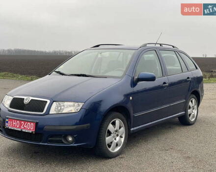 Синий Шкода Фабия, объемом двигателя 1.4 л и пробегом 250 тыс. км за 4500 $, фото 16 на Automoto.ua