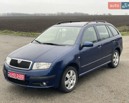 Синий Шкода Фабия, объемом двигателя 1.4 л и пробегом 250 тыс. км за 4500 $, фото 17 на Automoto.ua