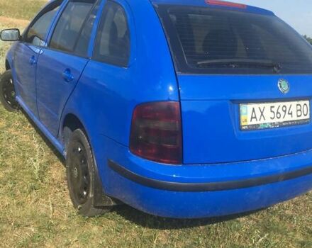 Синий Шкода Фабия, объемом двигателя 1.2 л и пробегом 298 тыс. км за 2900 $, фото 3 на Automoto.ua