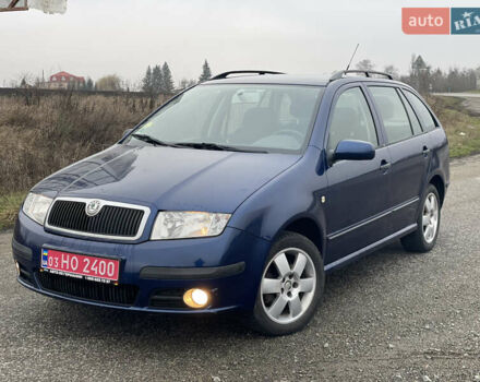Синий Шкода Фабия, объемом двигателя 1.4 л и пробегом 250 тыс. км за 4500 $, фото 30 на Automoto.ua