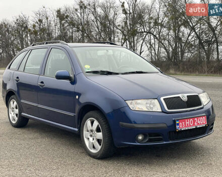 Синий Шкода Фабия, объемом двигателя 1.4 л и пробегом 250 тыс. км за 4500 $, фото 21 на Automoto.ua