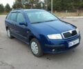 Синий Шкода Фабия, объемом двигателя 1.4 л и пробегом 230 тыс. км за 4250 $, фото 4 на Automoto.ua