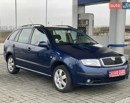 Синий Шкода Фабия, объемом двигателя 1.4 л и пробегом 250 тыс. км за 4500 $, фото 22 на Automoto.ua
