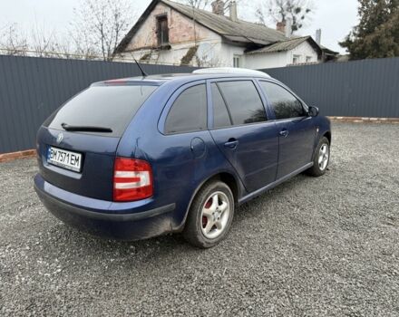 Синий Шкода Фабия, объемом двигателя 1.4 л и пробегом 180 тыс. км за 4150 $, фото 5 на Automoto.ua