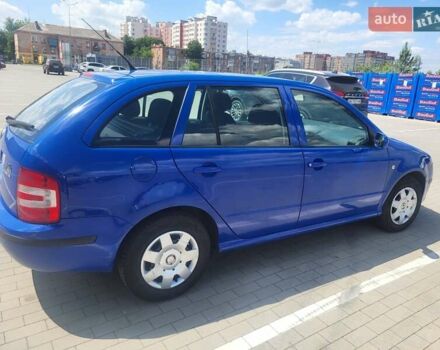 Шкода Фабия 2006 в Виннице на Automoto.ua Синий Шкода Фабия, объемом двигателя 1.2 л и пробегом 216 тыс. км за 3700 $, фото 3 на Automoto.ua