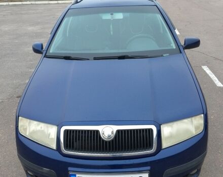 Синий Шкода Фабия, объемом двигателя 1.4 л и пробегом 230 тыс. км за 4250 $, фото 23 на Automoto.ua