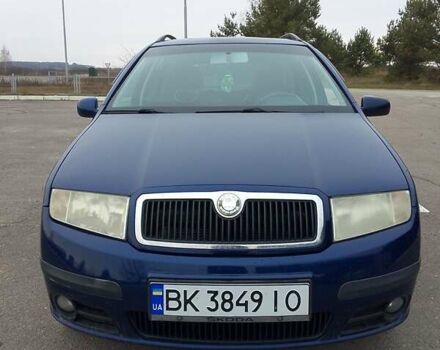 Синий Шкода Фабия, объемом двигателя 1.4 л и пробегом 230 тыс. км за 4250 $, фото 21 на Automoto.ua