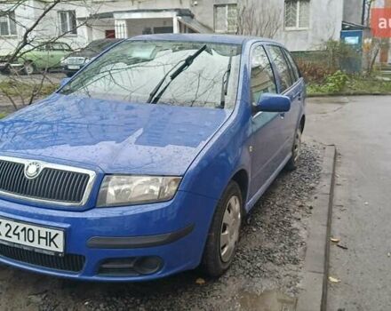 Синий Шкода Фабия, объемом двигателя 1.2 л и пробегом 163 тыс. км за 3600 $, фото 4 на Automoto.ua