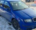 Синий Шкода Фабия, объемом двигателя 1.39 л и пробегом 205 тыс. км за 3200 $, фото 1 на Automoto.ua