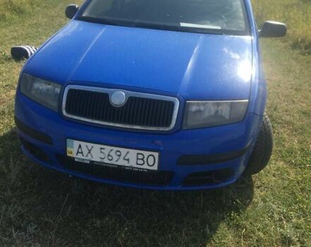 Синий Шкода Фабия, объемом двигателя 1.2 л и пробегом 298 тыс. км за 2900 $, фото 1 на Automoto.ua