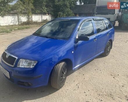 Синий Шкода Фабия, объемом двигателя 1.42 л и пробегом 342 тыс. км за 4700 $, фото 10 на Automoto.ua