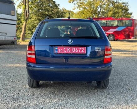 Синій Шкода Фабія, об'ємом двигуна 1.4 л та пробігом 230 тис. км за 4699 $, фото 15 на Automoto.ua