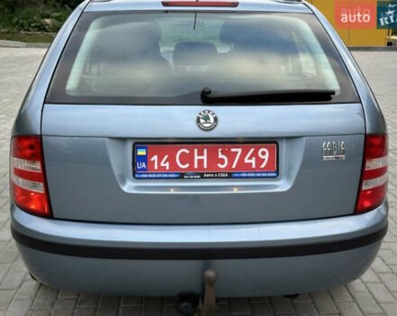 Синий Шкода Фабия, объемом двигателя 1.4 л и пробегом 239 тыс. км за 5700 $, фото 11 на Automoto.ua