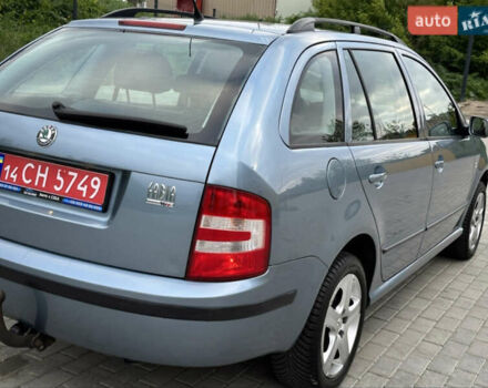 Синий Шкода Фабия, объемом двигателя 1.4 л и пробегом 239 тыс. км за 5700 $, фото 13 на Automoto.ua