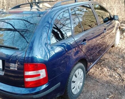 Синій Шкода Фабія, об'ємом двигуна 1.4 л та пробігом 238 тис. км за 4600 $, фото 2 на Automoto.ua