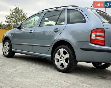 Синий Шкода Фабия, объемом двигателя 1.4 л и пробегом 239 тыс. км за 5700 $, фото 9 на Automoto.ua