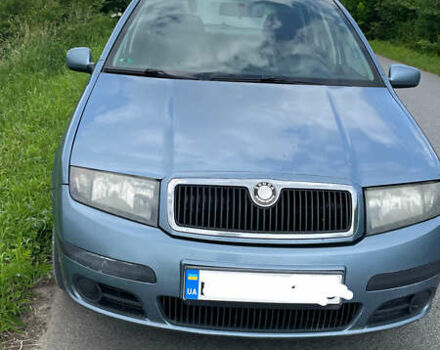 Синий Шкода Фабия, объемом двигателя 1.39 л и пробегом 330 тыс. км за 4000 $, фото 2 на Automoto.ua