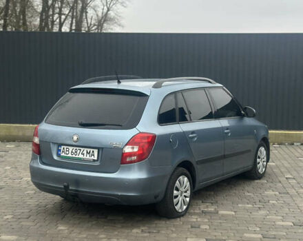 Синий Шкода Фабия, объемом двигателя 1.39 л и пробегом 285 тыс. км за 3950 $, фото 1 на Automoto.ua