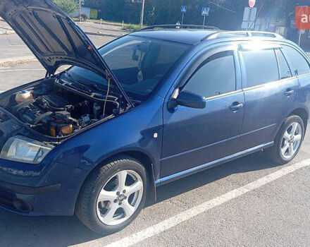 Синій Шкода Фабія, об'ємом двигуна 1.39 л та пробігом 160 тис. км за 5500 $, фото 10 на Automoto.ua