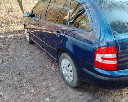 Синій Шкода Фабія, об'ємом двигуна 1.4 л та пробігом 238 тис. км за 4600 $, фото 3 на Automoto.ua