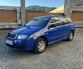 Синий Шкода Фабия, объемом двигателя 1.4 л и пробегом 220 тыс. км за 3800 $, фото 1 на Automoto.ua