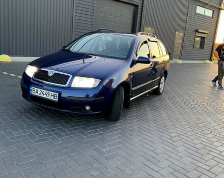 Синій Шкода Фабія, об'ємом двигуна 1.4 л та пробігом 260 тис. км за 4800 $, фото 4 на Automoto.ua
