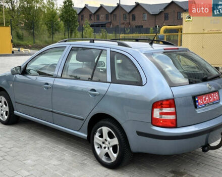 Синий Шкода Фабия, объемом двигателя 1.4 л и пробегом 239 тыс. км за 5700 $, фото 8 на Automoto.ua