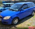 Синий Шкода Фабия, объемом двигателя 1.4 л и пробегом 150 тыс. км за 3550 $, фото 1 на Automoto.ua
