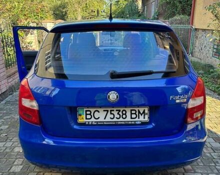 Синий Шкода Фабия, объемом двигателя 1.4 л и пробегом 190 тыс. км за 5500 $, фото 1 на Automoto.ua