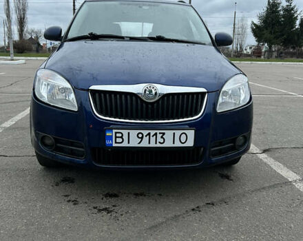 Синий Шкода Фабия, объемом двигателя 1.39 л и пробегом 249 тыс. км за 3500 $, фото 8 на Automoto.ua