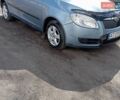 Синий Шкода Фабия, объемом двигателя 1.2 л и пробегом 210 тыс. км за 4450 $, фото 1 на Automoto.ua