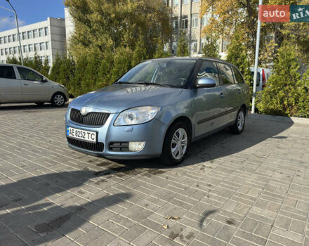 Синий Шкода Фабия, объемом двигателя 1.2 л и пробегом 265 тыс. км за 4000 $, фото 8 на Automoto.ua