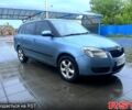 Синий Шкода Фабия, объемом двигателя 1.2 л и пробегом 100 тыс. км за 4250 $, фото 1 на Automoto.ua