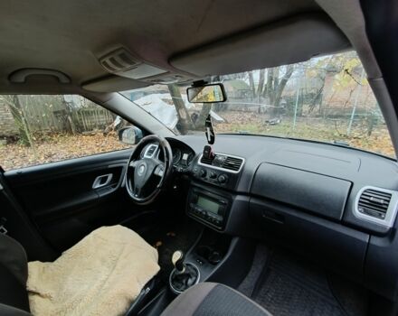 Синий Шкода Фабия, объемом двигателя 1.4 л и пробегом 243 тыс. км за 3800 $, фото 4 на Automoto.ua