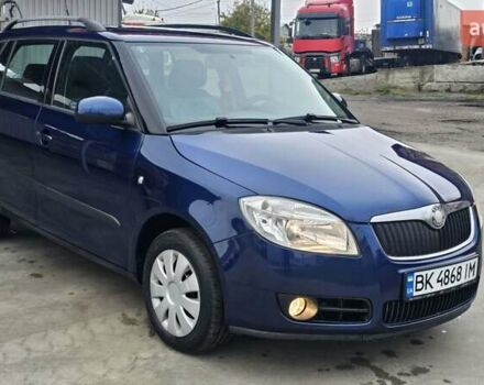 Синий Шкода Фабия, объемом двигателя 1.6 л и пробегом 207 тыс. км за 6500 $, фото 9 на Automoto.ua