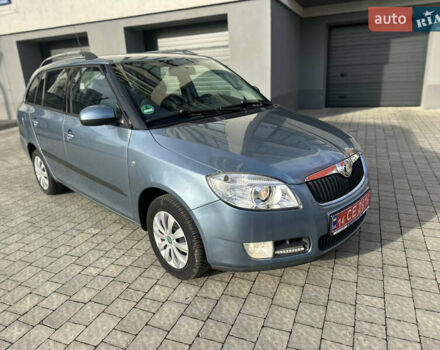 Синий Шкода Фабия, объемом двигателя 1.6 л и пробегом 205 тыс. км за 5150 $, фото 15 на Automoto.ua