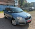 Синий Шкода Фабия, объемом двигателя 1.4 л и пробегом 215 тыс. км за 5900 $, фото 1 на Automoto.ua