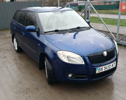Синий Шкода Фабия, объемом двигателя 1.4 л и пробегом 182 тыс. км за 5499 $, фото 1 на Automoto.ua