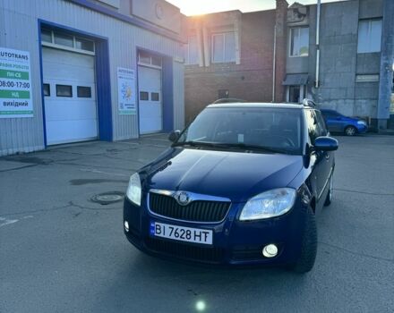 Синій Шкода Фабія, об'ємом двигуна 1.4 л та пробігом 291 тис. км за 4700 $, фото 1 на Automoto.ua